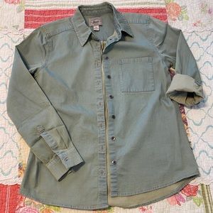 5/$20 PETITE XS Light Chambray Top